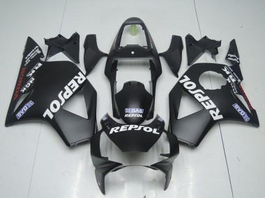 Online 2002-2003 Honda CBR900RR 954 Motorcycle Fairings - Matte Black Repsol Canada