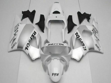 Online 2002-2003 Honda CBR900RR 954RR Motorcycle Fairings - White Silver Black Repsol Canada