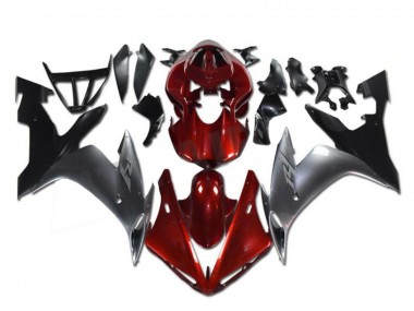 Online 2002-2003 Yamaha YZF R1 Motorcycle Fairings - Red Silver Black Canada