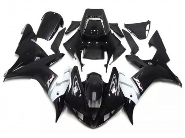 Online 2002-2003 Yamaha YZF R1 Motorcycle Fairings - Glossy Black White Silver Canada