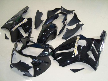 Online 2002-2006 Kawasaki ZX12R Motorcycle Fairing Kits - Glossy Black Canada