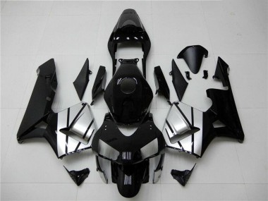 Online 2003-2004 Honda CBR600RR Motorcycle Fairings - Silver Glossy Black Stripe Canada
