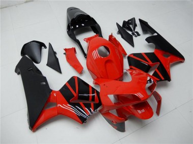Online 2003-2004 Honda CBR600RR Motorcycle Fairings - Red Glossy Black OEM Style Canada