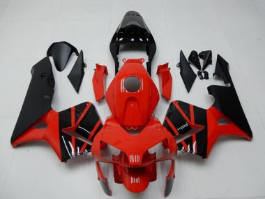 Online 2003-2004 Honda CBR600RR Motorcycle Fairings - Red Glossy Black OEM Style Canada