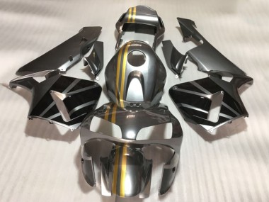 Online 2003-2004 Honda CBR600RR Motorcycle Fairings - Silver Gold Glossy Black Canada