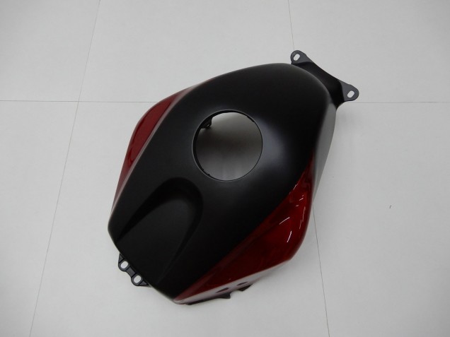 2003-2004 Honda CBR600RR Motorcycle Fairings - Red Matte Black Stripe Canada
