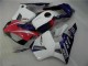 2003-2004 Honda CBR600RR Motorcycle Fairing - White Red Blue Canada