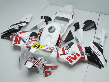 Online 2003-2004 Honda CBR600RR Motorcycle Fairings - White Red Yellow Glossy Black Givi 14 Canada