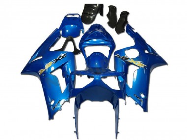 Online 2003-2004 Kawasaki ZX6R Motorcycle Fairings - Green White Black Silkolene Canada