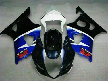 Online 2003-2004 Suzuki GSXR 1000 Abs Motorcycle Fairings - White Blue Glossy Black Red Canada