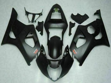 Online 2003-2004 Suzuki GSXR 1000 Motorcycle Fairings - Matte Black Red Canada