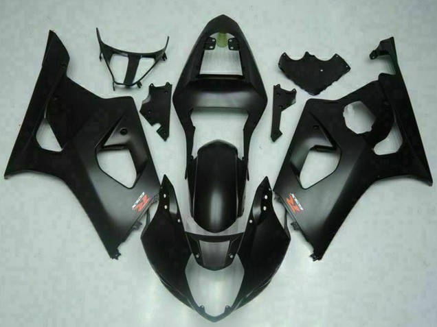 2003-2004 Suzuki GSXR 1000 Motorcycle Fairings - Matte Black Red Canada