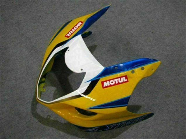 2003-2004 Suzuki GSXR 1000 Motorcycle Fairings - Yellow Blue White Red Corona Motul Canada