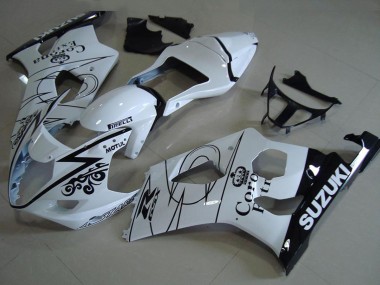 Online 2003-2004 Suzuki GSXR 1000 Motorcycle Fairings - White Black Corona Canada