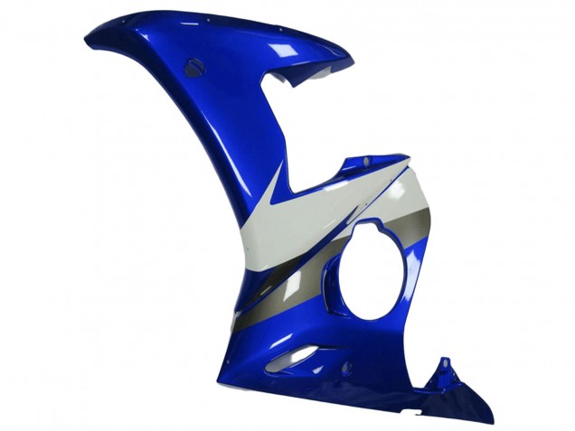 2003-2004 Yamaha YZF R6 Motorcycle Fairing - Blue White Canada