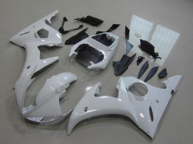 Online 2003-2004 Yamaha YZF R6 Motorcycle Fairings - Glossy White Canada
