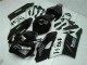 2004-2005 Honda CBR1000RR Motorcycle Fairings - Glossy Black White West Mobil Michelin Canada