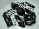 2004-2005 Honda CBR1000RR Motorcycle Fairings - Glossy Black White West Mobil Michelin Canada