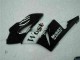 2004-2005 Honda CBR1000RR Motorcycle Fairings - Glossy Black White West Mobil Michelin Canada