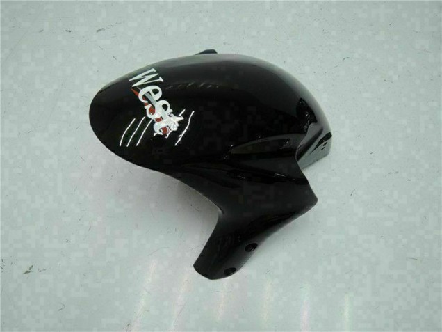 2004-2005 Honda CBR1000RR Motorcycle Fairings - Glossy Black White West Mobil Michelin Canada