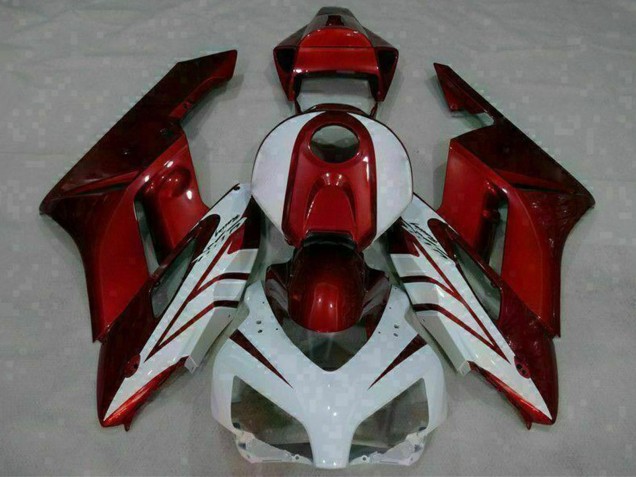 2004-2005 Honda CBR1000RR Motorcycle Fairings - White Red Black Canada