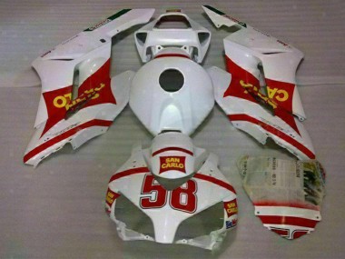 Online 2004-2005 Honda CBR1000RR Motorcycle Fairings - White Red Yellow San Carlo 58 Canada