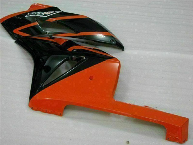 2004-2005 Honda CBR1000RR Motorcycle Fairings - Orange Glossy Black Canada