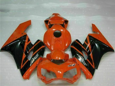 Online 2004-2005 Honda CBR1000RR Motorcycle Fairings - Orange Glossy Black Canada