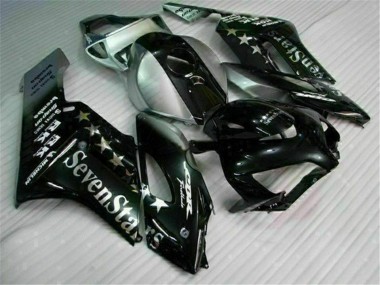 Online 2004-2005 Honda CBR1000RR Motorcycle Fairings - Silver Glossy Black SevenStars Canada