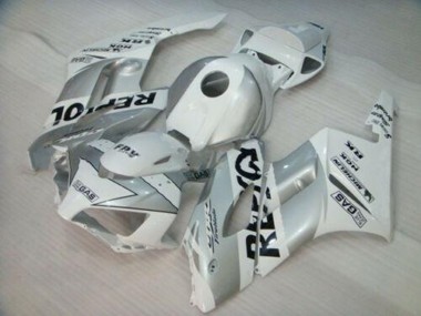 Online 2004-2005 Honda CBR1000RR Motorcycle Fairing - White Silver Black Repsol Canada