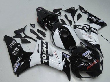 Online 2004-2005 Honda CBR1000RR Motorcycle Fairings - White Glossy Black Repsol Canada