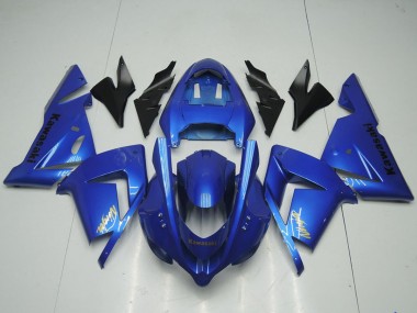 Online 2004-2005 Kawasaki ZX10R Motorcycle Fairings - Blue Canada