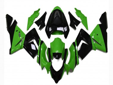 Online 2004-2005 Kawasaki ZX10R Motorcycle Fairings - Glossy Black Green Canada