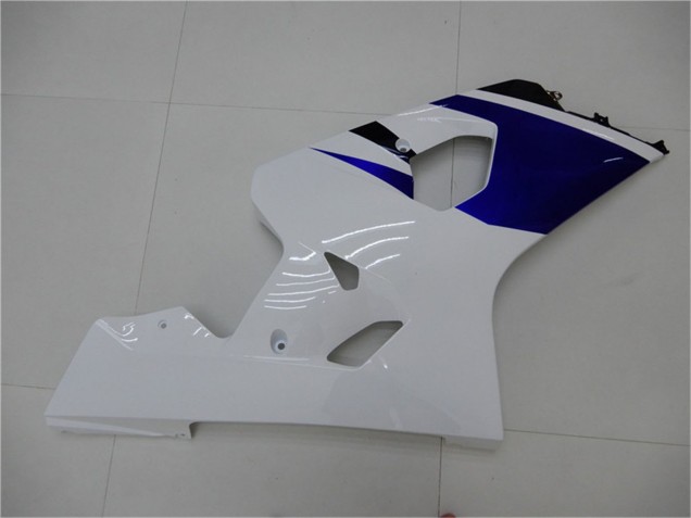 2004-2005 Suzuki GSXR 600/750 Bike Fairings - White Blue Black Canada