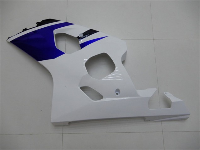 2004-2005 Suzuki GSXR 600/750 Bike Fairings - White Blue Black Canada