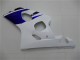 2004-2005 Suzuki GSXR 600/750 Bike Fairings - White Blue Black Canada