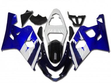 Online 2004-2005 Suzuki GSXR 600/750 Motorcycle Fairing Kits - White Blue Black Canada