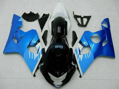 Online 2004-2005 Suzuki GSXR 600/750 Motorcycle Fairings - White Blue Black Canada