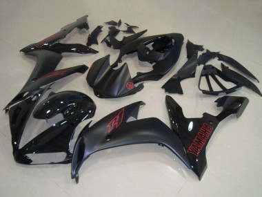 Online 2004-2006 Yamaha YZF R1 Motorcycle Fairings - Glossy Black Matte Black Red Canada