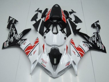 Online 2004-2006 Yamaha YZF R1 Motorcycle Fairings - White Red Black Castrol Canada