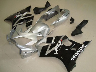Online 2004-2007 Honda CBR600 F4i Motorcycle Fairing - Silver Glossy Black Canada