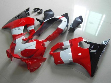 Online 2004-2007 Honda CBR600 F4i Motorcycle Fairing - White Red Glossy Black Canada