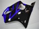 2004-2007 Honda CBR600 F4i Motorcycle Fairing Kits - Blue Glossy Black Canada