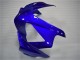 2004-2007 Honda CBR600 F4i Motorcycle Fairing Kits - Blue Glossy Black Canada