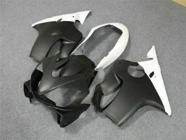 Online 2004-2007 Honda CBR600 F4i Motorcycle Fairings - White Matte Black Canada