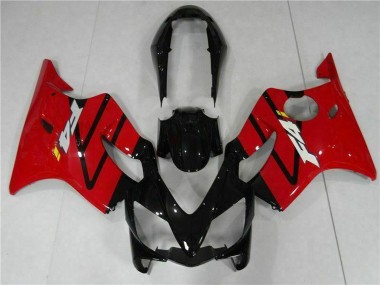 Online 2004-2007 Honda CBR600 F4i Bike Fairings - Red Glossy Black Canada