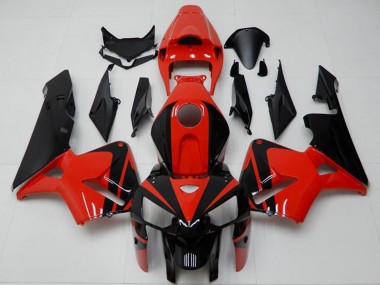 Online 2005-2006 Honda CBR600RR Abs Fairings - Red Black Canada