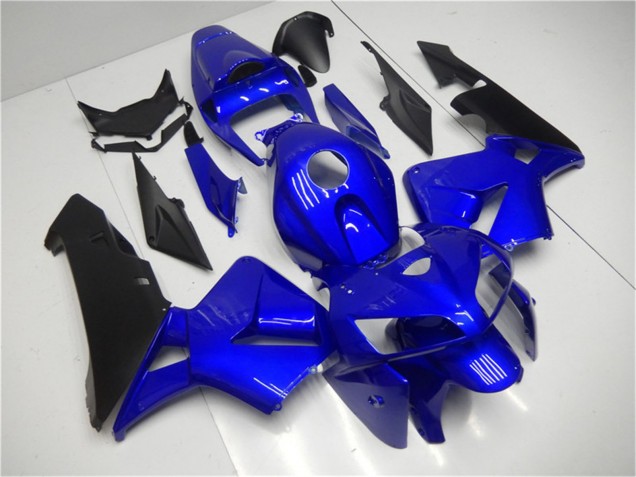 2005-2006 Honda CBR600RR Bike Fairings - Blue Black Canada