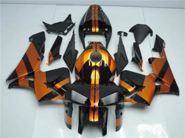 Online 2005-2006 Honda CBR600RR Bike Fairings - Orange Black Canada