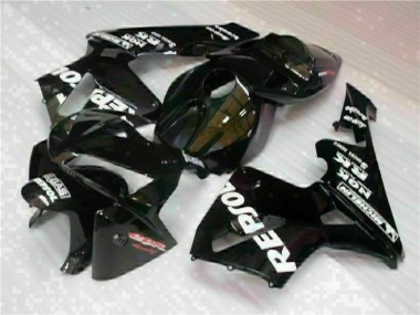 Online 2005-2006 Honda CBR600RR Motorcycle Fairings - Black Repsol Canada